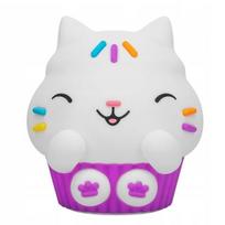 Paladone vaikiškas stalinis šviestuvas Gabby Dollhouse CakeyCat, įvairių spalvų