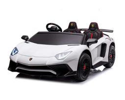 Vaikiška elektromobilė Kikka Boo Lamborghini Aventador SVJ 24V, balta