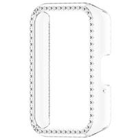 PC Protective Case Shell Screen Protector Bling Diamond Encrusted Cover for Samsung Galaxy Fit3 skaidri