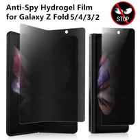 2Pcs For Samsung Galaxy Z Fold 5 3 Anti Peep Spy Hydrogel Film Soft Privacy Protective Screen Protector For Z Fold 2 Z Fold 4 For Galaxy Z Fold 4&2Pcs