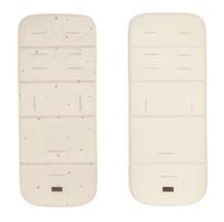 Vežimėlio įdėklas KikkaBoo Secret Garden Beige, dvipusis, universalus dydis