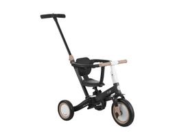 Triratis KikkaBoo Flip Black 4in1 reguliuojamas saugus patogus
