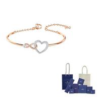 Swarovski Hyperbola Bracelet F-Original Brand Box And Bag rožinio aukso spalvos
