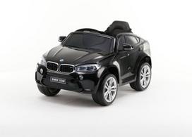 Važiuojama mašina BMW X6M, įkraunama, licencijuota, juoda