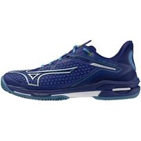 [Mizuno] Tennis Shoes Wave Exceed Tour 6 OC Clay/Artificial Grass Court Lightweight Soft Tennis Hard Court Blue x White 28.5 cm 2E