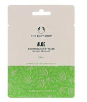 Lakštinė veido kaukė The body shop aloe calm soothing, 18 ml