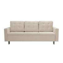 Trivietė sofa-lova su miegojimo funkcija Guest, smėlio spalvos