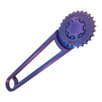 Rotary Cardboard Perforator Ergonomic Cardboard Perforation Cutter For Foamboard Laminated Cardstock Packaging Scrapbook violetinė