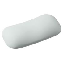 SANWA Ergonomic Jelly Silicone Wrist Rest, Mouse Pad Wrist Support, Solid Color Wrist Pad Hand Rest, Soft And Washable, for And Office Use, GY Gray