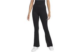Nike Sportswear Chill Knit Women's Tight Mini-Rib Flared Leggings Blac M