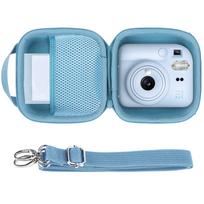 Fujifilm instax mini instant camera compatible with Lebakort storage case Blue 13/12/11 (Pastel case)
