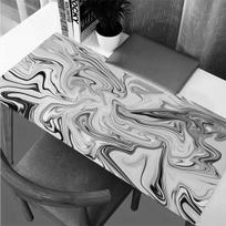 Topographic Abstract Waves Mousepad Gamer Office Mat Mouse Pad Light Gaming Room Desk Mat Art Keyboard Mats Mausepad Company 30cmx60cm(11.8x23.6inch)