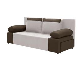 Trivietė sofa su miegojimo funkcija Soni, smėlio/ruda
