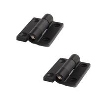 2pcs Butt Hinges Damped Rotary Shaft Adjustable Torque Hinge With Any Stop Positioning For Cabinets Door Furniture Hardware