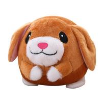 Smart Electric Bouncing Squeaky Ball Durable Plush Anti-Bite Dog Toy Musical Talking Self-Moving Interactive Entertainment Toy