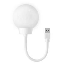Intelligent Voice Control Moon Ball Night Light Customizable Timer USB Charging Bedroom Bedside Lamp no voice control