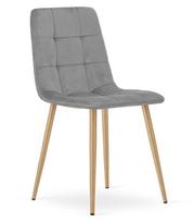 Valgomojo kėdė Kara, 87x44,5x38 cm, pilka