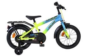 Vaikiškas dviratis Volare Thombike, 14", mėlynas/geltonas