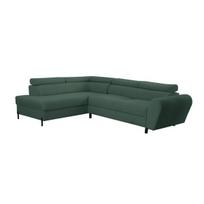 Kampinė sofa su miegojimo funkcija Tymon, turkio spalvos, Kairinis variantas