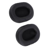 Ear Pads Replacement for Blackshark V2 Pro Professional Protein PU Leather Memory Foam Ear Cushions Black