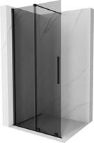 Mexen Velar stumdomos dušo sienelės Walk-in 75 x 200 cm, grafitas 8 mm, juoda - 871-075-000-43-70, 75 x 200 cm