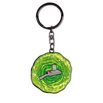 Abykey387 Rick & Morty Keychain Portal Gun Gadget