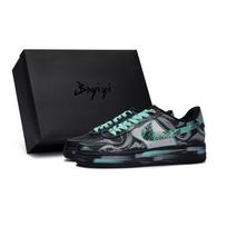 Nike Air Force 1 07 811 Manufacturing, Year Of The Snake 'Cloud Rise,' Special Shoe Box CW2288-001(Team80-S-BOX) 35.5
