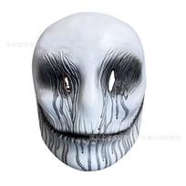 Slender Smile White Ghost Mask Horror Halloween Carnival Party Costume Props Factory white ghost【Full paymen