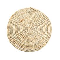 Natural Woven Placemat Handmade Straw Japanese Pot Mats Heat Resistant Non-Slip Coasters for Dining Table Reusable Table Mats for Home Kitchen S A