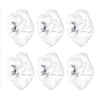 Pack of 6 Steams Cleaner Bonnets Double Layer Washable Microfiber Cloths for Handheld Cleaners Triangular Brush Tool 1