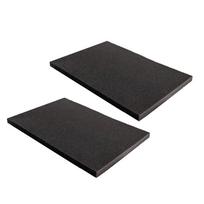2Pcs Magnetic Air Conditioner Rain Cover For Window AC Unit Cuttable Drip Cushion High Density Foam Noise Reduction Pad 1