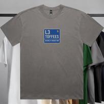 Everton FC T-Shirt L3 Toffees Bramley-Moore Way Logo Shirt M