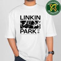Linkin Park From Zero World Tour 2025 White Tee Merch T-Shirt S