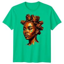 Unisexs Black Art Graphic T Shirt Classic Fit Crewneck Cotton Graphic Tee S