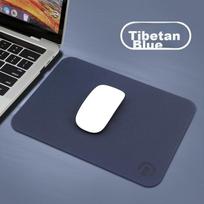 Rantopad G1 Hard Leather Gaming Waterproof Mouse Pad, Business Office Computer Mouse Pad, Desktop Pad, Navy Blue