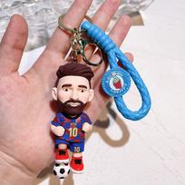 Messi Futbolo Stilingas Raktų Pakabukas Puiki Dovana Futbolo Gerbėjams Kolekcionieriams Ir Jersey C blue