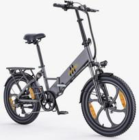 HillMiles Mile 2 Adult electric bicycles 250W motor 36V 13Ah battery 20x3.0-inch tires Shimano 7-speed Hydraulic disc brakes