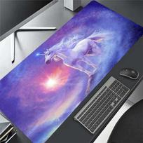 Galaxy Unicorn Desk Mat Desk Pad Large Gaming Mouse Pad Gamer Ofice Mat Mouse Pad  Pad Unisex 30cmx60cm(11.8x23.6inch)