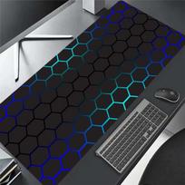 Hexagonal Geometric Pattern Mousepad Desk Pad Large Gaming Mouse Pad Gamer Ofice Mat Mouse Pad  Pad Unisex 30cmx60cm(11.8x23.6inch)
