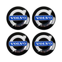 nqgdf9 4pcs 65mm Car Wheel Center Hub Caps For Volvo V60 V40 XC90 S60 C30 XC60 V50 V70 S90 AWD XC40 T6 Auto Tire Rim Covers Accessories