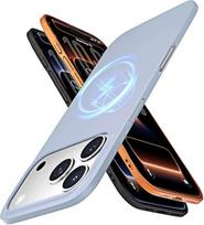 Etui obudowa case do iphone 17 pro max plecki z magsafe matowe niebieski