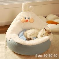 HOOPET Pet Cat Dog Bed Warming Dog House Soft Material Sleeping Bag Pet Cushion Puppy Kennel 40x40cm