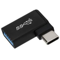 90 Degree USB 3.0 Female to USBC Male OTG Adapter Support High Speed Data Sync Fast Charging