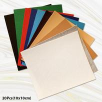 Neaustinis veltinio audinys, 10x10 cm kratinio audinio rinkinys, skirtas vaikams „Scrapbooking“, „pasidaryk pats“ 20Pcs