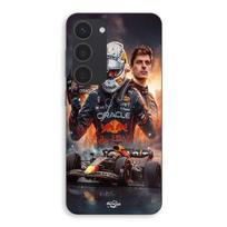 Dėklas Samsung Galaxy S23 Max Verstappen F1 meno tapetas Maniacase juoda