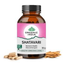 Organic India Shatavari 180 Veg Capsules Wellness Support Supplement For Women's Vitality And Overall Balance
