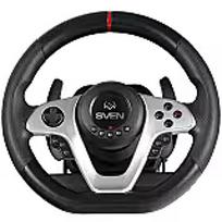 Sven Steering wheel SVEN GC-W1000 (pedals, gearbox, force feedback, D-pad, 17 bt, XB1/P4/PC/X-D-Inpu) SV-022495