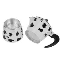 Portable Moka Pot Milk Cow Color Stovetop Espresso Maker Aluminum Percolator  Coffee Shop 150ml