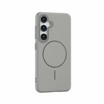 Prabangus Cukraus Spalvos Magnetinis Dėklas Magsafe Bevieliam Įkrovimui Skirtas Samsung Galaxy S26 S25 S24 S23 Ultra Plus S26 Atsparus Smūgiams Kietas Dangtelis For Samsung S25Ultra gray