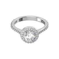 Swarovski Una Angelic Rings Womens Silver 58 sidabras